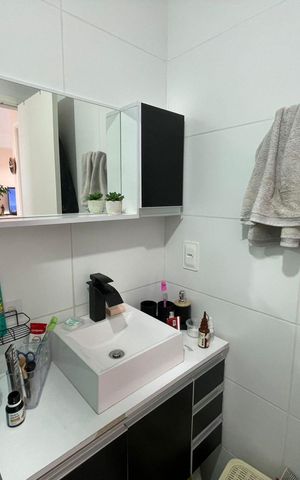 Apartamento à venda com 30m², 1 quarto e sem vaga Apartamento à venda com 30m², 1 quarto e sem vagaBanheiro