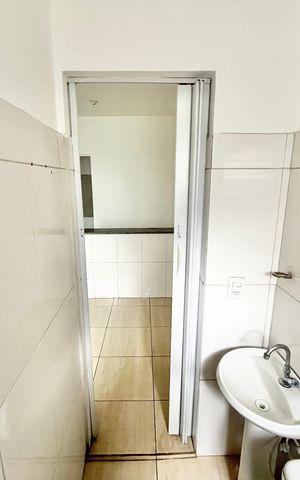 Studio para alugar com 30m², 1 quarto e sem vaga Studio para alugar com 30m², 1 quarto e sem vagaBanheiro