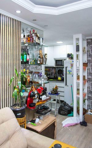 Apartamento à venda com 44m², 2 quartos e 1 vagaSala