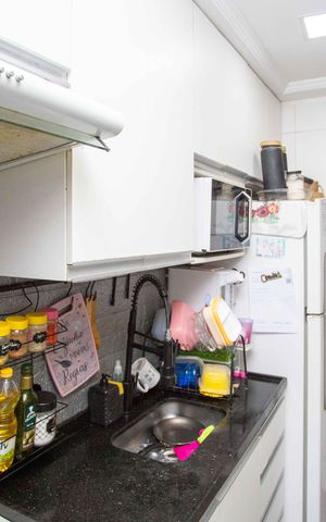 Apartamento à venda com 44m², 2 quartos e 1 vagaCozinha