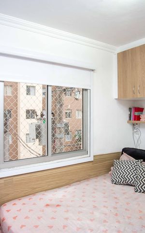 Apartamento à venda com 44m², 2 quartos e 1 vagaQuarto 1