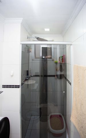 Apartamento à venda com 44m², 2 quartos e 1 vagaBanheiro