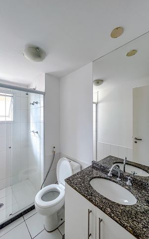 Apartamento para alugar com 119m², 3 quartos e 2 vagasBanheiro