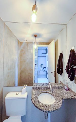 Apartamento para alugar com 119m², 3 quartos e 2 vagasLavabo