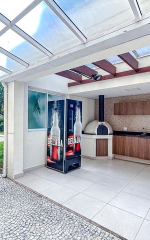 Apartamento para alugar com 119m², 3 quartos e 2 vagasÁrea comum - Churrasqueira