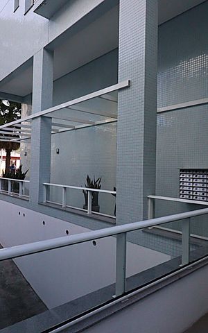 Apartamento para alugar com 40m², 1 quarto e 1 vagaEntrada do Prédio