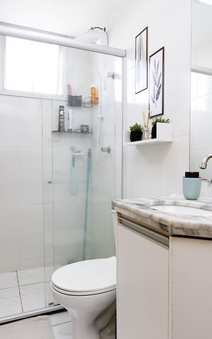 Apartamento à venda com 55m², 2 quartos e 1 vagaBanheiro Social