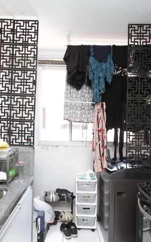 Apartamento à venda com 55m², 2 quartos e 1 vagaCozinha e Área de Serviço