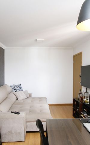 Apartamento à venda com 55m², 2 quartos e 1 vagaSala