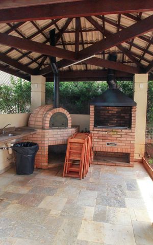 Apartamento para alugar com 77m², 1 quarto e 2 vagasChurrasqueira