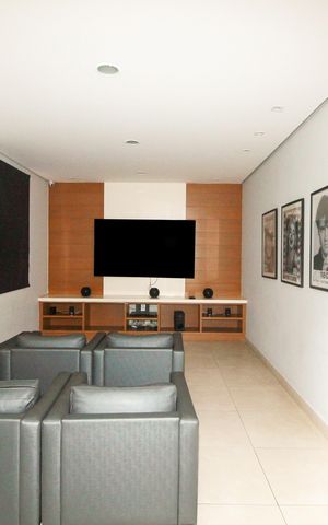 Apartamento para alugar com 77m², 1 quarto e 2 vagasSala de Cinema
