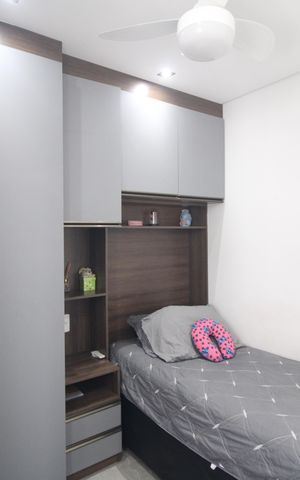 Apartamento à venda com 42m², 2 quartos e 1 vagaQuarto 1