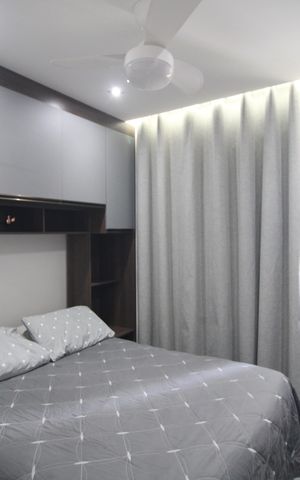 Apartamento à venda com 42m², 2 quartos e 1 vagaQuarto 2