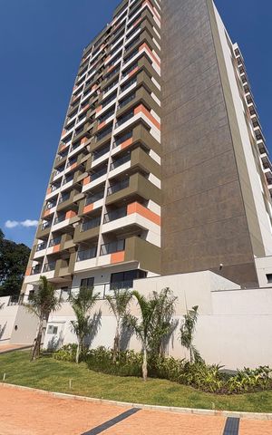 Apartamento para alugar com 34m², 1 quarto e 1 vaga Apartamento para alugar com 34m², 1 quarto e 1 vagaFachada