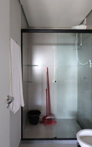Apartamento para alugar com 34m², 1 quarto e 1 vaga Apartamento para alugar com 34m², 1 quarto e 1 vagaBanheiro