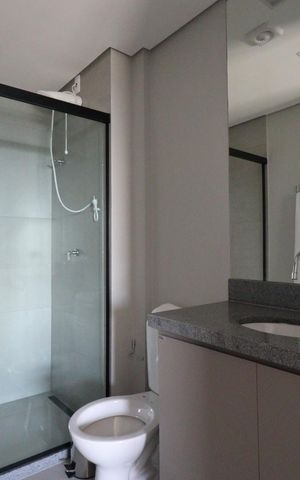 Apartamento para alugar com 34m², 1 quarto e 1 vaga Apartamento para alugar com 34m², 1 quarto e 1 vagaBanheiro - torneira