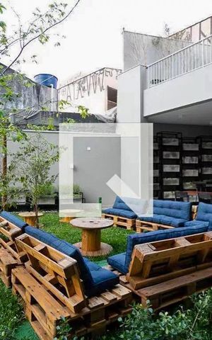 Studio para alugar com 27m², 1 quarto e sem vaga Studio para alugar com 27m², 1 quarto e sem vagaÁrea Comum - Churrasqueira 1