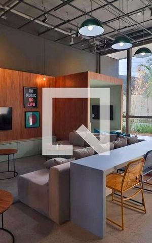 Studio para alugar com 27m², 1 quarto e sem vaga Studio para alugar com 27m², 1 quarto e sem vagaÁrea Comum - Mega Lounge