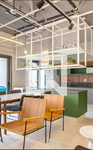 Studio para alugar com 27m², 1 quarto e sem vaga Studio para alugar com 27m², 1 quarto e sem vagaÁrea Comum - Espaço Gourmet