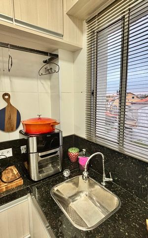 Apartamento à venda com 56m², 2 quartos e 1 vaga Apartamento à venda com 56m², 2 quartos e 1 vagaCozinha