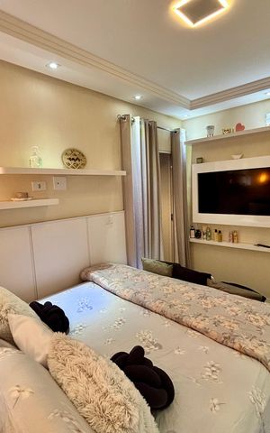 Apartamento à venda com 56m², 2 quartos e 1 vaga Apartamento à venda com 56m², 2 quartos e 1 vagaQuarto 1