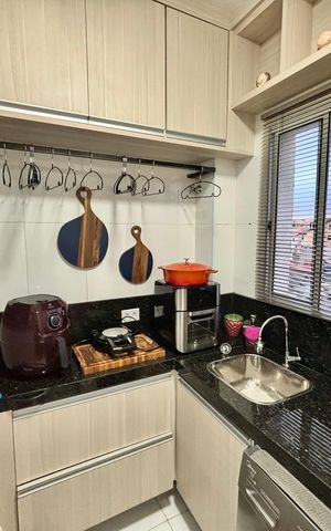 Apartamento à venda com 56m², 2 quartos e 1 vaga Apartamento à venda com 56m², 2 quartos e 1 vagaCozinha