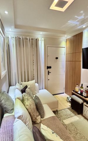 Apartamento à venda com 56m², 2 quartos e 1 vaga Apartamento à venda com 56m², 2 quartos e 1 vagaSala 1