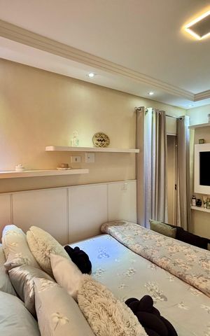 Apartamento à venda com 56m², 2 quartos e 1 vaga Apartamento à venda com 56m², 2 quartos e 1 vagaQuarto 1