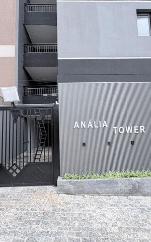 Apartamento para alugar com 85m², 1 quarto e 1 vagaFachada
