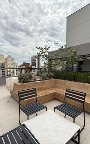 Studio para alugar com 23m², 1 quarto e sem vaga