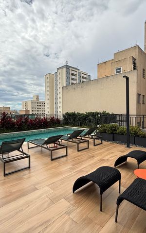 Studio para alugar com 23m², 1 quarto e sem vaga