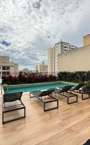 Studio para alugar com 23m², 1 quarto e sem vaga