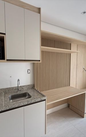 Studio para alugar com 23m², 1 quarto e sem vaga