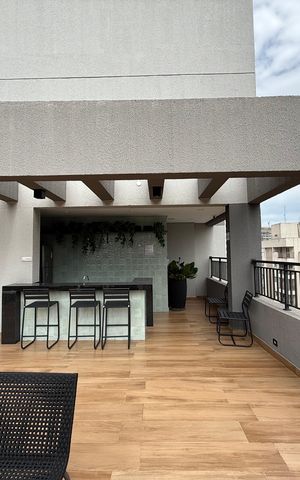 Studio para alugar com 23m², 1 quarto e sem vaga