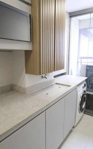 Apartamento à venda com 60m², 2 quartos e 1 vagaCozinha e Área de Serviço