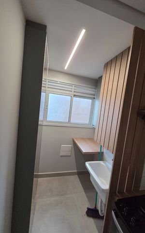 Apartamento à venda com 46m², 2 quartos e 1 vaga Apartamento à venda com 46m², 2 quartos e 1 vagaÁrea de serviço