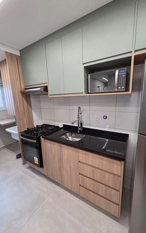 Apartamento à venda com 46m², 2 quartos e 1 vaga Apartamento à venda com 46m², 2 quartos e 1 vagaCozinha