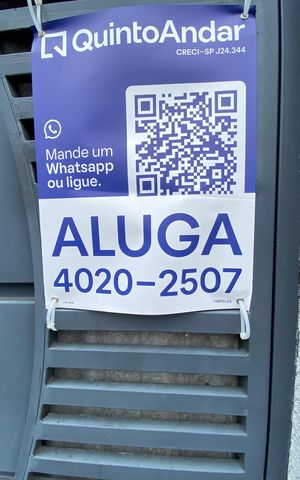 Apartamento para alugar com 40m², 2 quartos e sem vaga Apartamento para alugar com 40m², 2 quartos e sem vagaPlaca