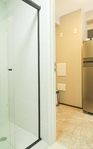 Studio à venda com 23m², 1 quarto e sem vaga Studio à venda com 23m², 1 quarto e sem vagaBanheiro