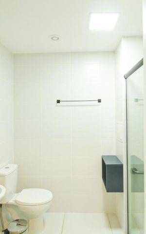 Studio à venda com 23m², 1 quarto e sem vaga Studio à venda com 23m², 1 quarto e sem vagaBanheiro