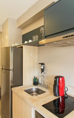 Studio à venda com 23m², 1 quarto e sem vaga Studio à venda com 23m², 1 quarto e sem vagaStudio