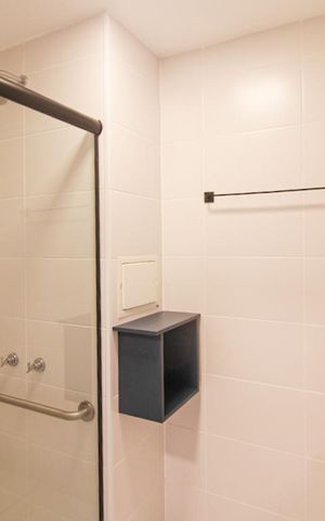 Studio à venda com 25m², 1 quarto e sem vaga Studio à venda com 25m², 1 quarto e sem vagaBanheiro