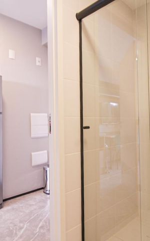 Studio à venda com 25m², 1 quarto e sem vaga Studio à venda com 25m², 1 quarto e sem vagaBanheiro