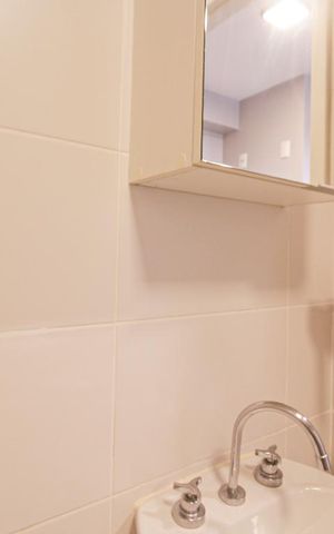 Studio à venda com 25m², 1 quarto e sem vaga Studio à venda com 25m², 1 quarto e sem vagaBanheiro