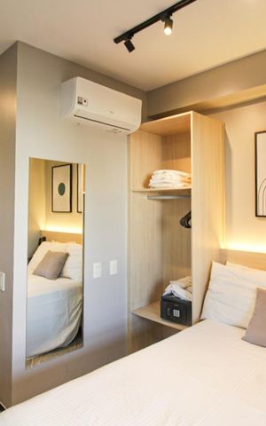 Studio à venda com 25m², 1 quarto e sem vaga Studio à venda com 25m², 1 quarto e sem vagaStudio