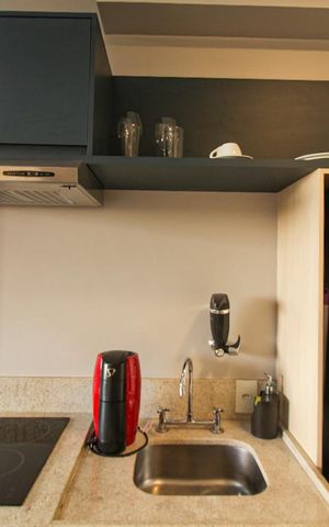 Studio à venda com 25m², 1 quarto e sem vaga Studio à venda com 25m², 1 quarto e sem vagaStudio