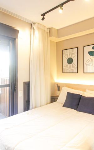 Studio à venda com 25m², 1 quarto e sem vaga Studio à venda com 25m², 1 quarto e sem vagaStudio