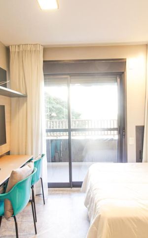 Studio à venda com 25m², 1 quarto e sem vaga Studio à venda com 25m², 1 quarto e sem vagaStudio