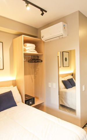 Studio à venda com 25m², 1 quarto e sem vaga Studio à venda com 25m², 1 quarto e sem vagaStudio