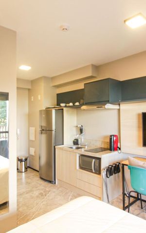 Studio à venda com 25m², 1 quarto e sem vaga Studio à venda com 25m², 1 quarto e sem vagaStudio